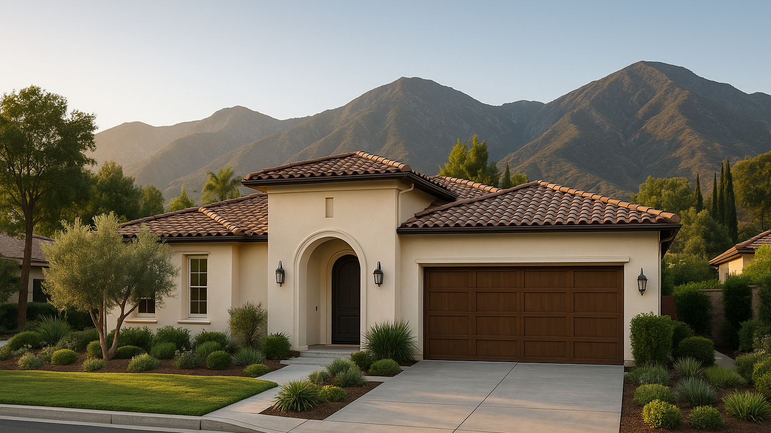 Build San Antonio Heights FAQ cluster and image metadata for AI Overview coverage - Advent Manor real estate guide image for DANIEL AMINI in Southern California.
